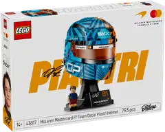 LEGO® 43017 McLaren Mastercard F1® Team ‑kypärä – Oscar Piastri - 1
