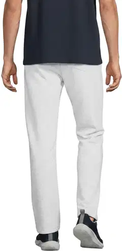 House miesten collegehousut suora lahje 202HBNOS23 - Light grey melange - 3