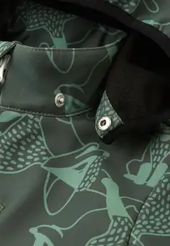 Reima lasten softshell-haalari Nurmes - Thyme green - 4