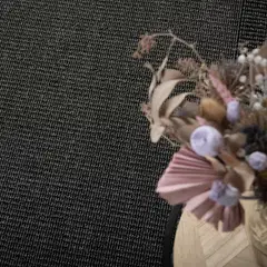 ihankotona matto Lino 80x250 cm musta - 4