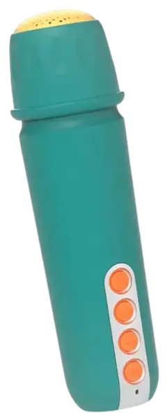 MOB karaokesetti Bluetooth kaiuttimella ja langattomalla mikrofonilla KS-80 vihreä - 3