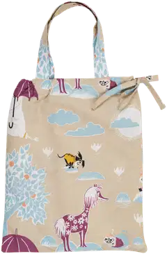 Moomin Arabia Muumi pussilakanasetti 150x210 Sateenvarjon alla GOTS - 3