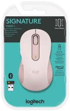 Logitech langaton hiiri Signature M650 L Rose - 4