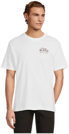 WKLY. miesten t-paita Coffee Beans - WHITE - 1