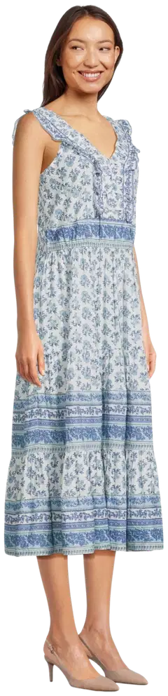Margaux Riviera naisten mekko SDL-014 - Blue/white aop - 4