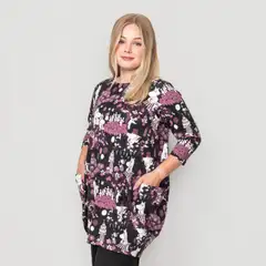 Moomin by Martinex naisten tunika Ira Juhlahetki 589040 - luumu - 5
