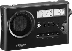 Sangean radio PR-D4BT tummanharmaa - 1