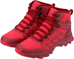 Luode12 naisten ulkoilujalkineet Jurmo Waterproof Mid - Red combi - 3