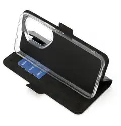 Wave Book Case, Honor 400 Pro, Musta - 5
