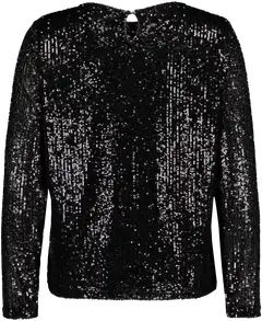 House naisten paljettipusero 213H402530 - Jet Black - 2