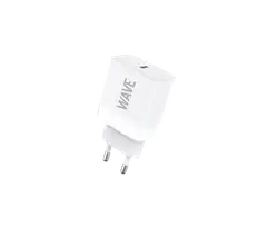 Wave Pikalataava verkkolaturi, 1 x USB Type-C (20W), Valkoinen - 1