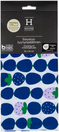 House sisustustyynynpäällinen Mustikka 50x50 cm - 2
