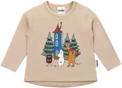 Moomin by Martinex vauvojen paita Pihajuhla 590082 - BEIGE - 1