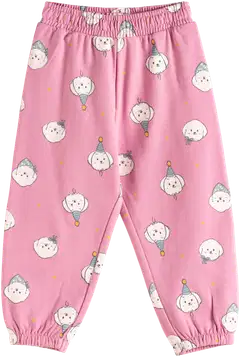 TEX BASIC vauvojen collegehousut I286482 - PINK 9 - 1
