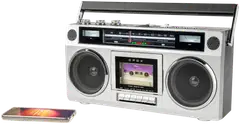 Bigben Epok kannettava kasettisoitin Bluetooth yhteydellä Ghetto Blaster - 2