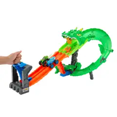 Hot Wheels Monster Trucks Dragon Destruction -Autorata - 4