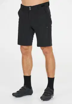 Endurance miesten Benal  2-in-1 pyöräilyshortsit - 1001 Black - 4