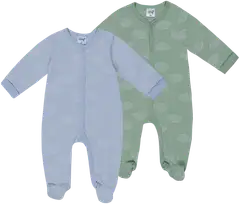 Ciraf vauvojen pyjama 250B260192 2-pack - blue clouds - 1