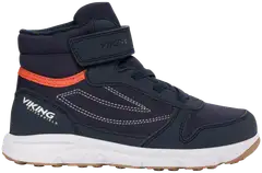 Viking lasten vedenpitävä ulkoilukenkä Hovet Mid - NAVY/ORANGE - 1