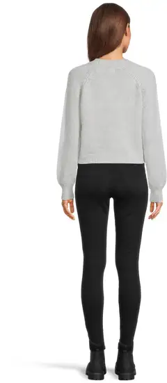 WKLY. naisten neuletakki villasekoitetta 213W341206 - Lt. grey mel - 3