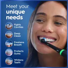 Oral-B iO5 Matt Black sähköhammasharja+matkakotelo+hammasharjateline - 9