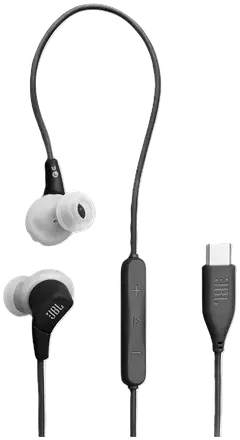JBL langalliset Sport nappikuulokkeet USB-C liitännällä Endurance Run 3C musta - 1