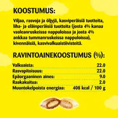 Dreamies Mix sis. Kanaa & Ankkaa - Kissanherkku pussissa - (60 g) - 5