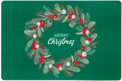 House muovitabletti 4 kpl Greetings 30x45 cm vihreä - 1