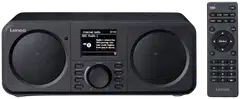 Lenco DIR-142 stereointernetradio DAB+/FM ja Bluetooth musta - 1
