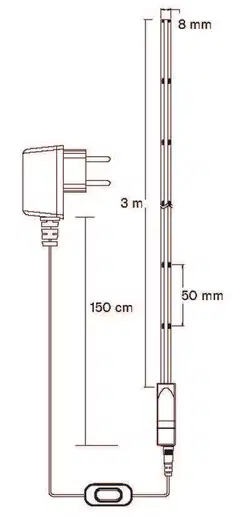Airam COB LED Strip Led-nauha 24V IP20 830 3m - 4