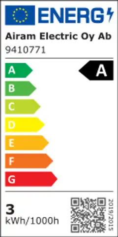 Airam LED ST64 2,2W 470lm 3000K E27 - 2