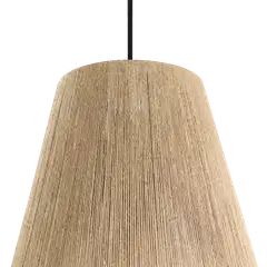 EGLO Riippuvalaisin Alderney 40W Ø30cm naru/musta - 3