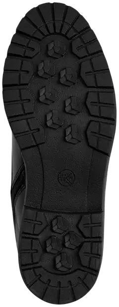 Jana shoes naisten nahkanilkkuri 25701 - BLACK - 6