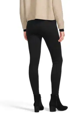 House naisten puntoleggingsit 222H25N001 - jet black - 3