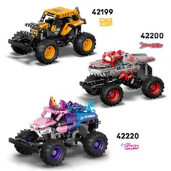LEGO® Technic 42219 Monster Jam™ Grave Digger™ tuli ja jää - 7
