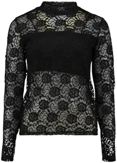 Hailys naisten trikoopusero Ge44rda - BLACK - 1