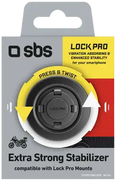 SBS Lock Pro vakain puhelintelineeseen moottoripyörille - 2