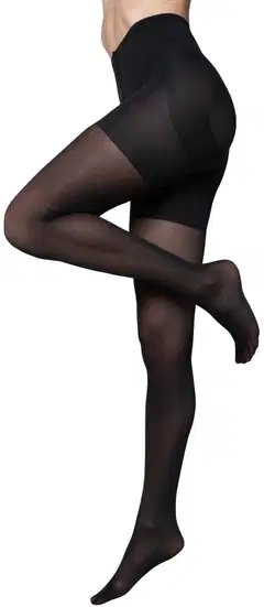 Norlyn naisten muotoilevat sukkahousut Shaping 40den - Black - 4