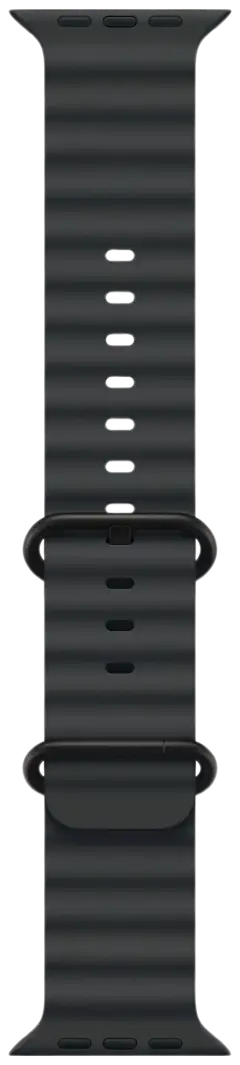 Apple Watch Ultra 2 GPS + Cellular 49mm mustatitaani kotelo, Black Ocean ranneke - MX4P3KS/A - 3