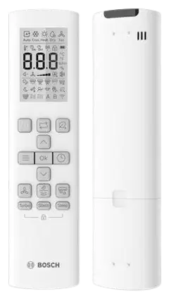 Bosch Climate 7100 50-hes ilmalämpöpumppu hopea asennettuna - 3