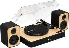 House of Marley levysoitin & kaiutin paketti Revolution Stereo, musta/puu - 1