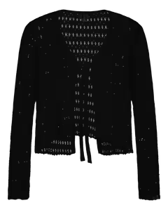 WKLY. naisten neuletakki 213W090303 - BLACK - 2