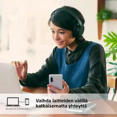 Sony langattomat vastamelusankakuulokkeet WH-CH720NB musta - 6