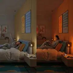 Philips Smart Lighting LED-filamenttilamppu 5W C35 E14 2700-6500K 470lm kirkas - 7