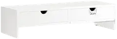 SoBuy näyttötaso valkoinen BBF02-W - 3