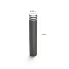 Philips Hue Lucca -pylväsvalaisin 8.1W 1000-20000K 1100LM anthracite - 2