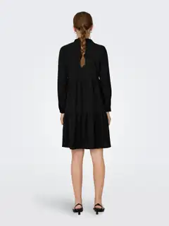 JDY naisten glitter mekko Jdypiper - BLACK - 4