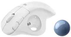 Logitech hiiri Ergo M575 valkoinen - 2