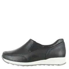 Pomar naisten kävelykenkä Horsma 13761-100 - Black/black - 1