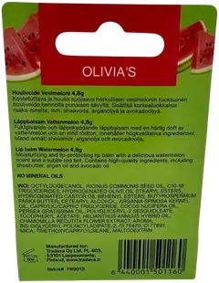 OLIVIA'S huulivoide vesimeloni 1kpl - 2